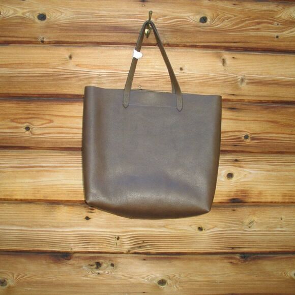 NWT Madewell The Suede Insert Limited Edition Transport Leather Tote Bag - Picture 8 of 14